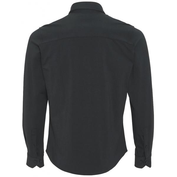 Clean Cut Copenhagen Hudson Stretch Shirt L/S Black