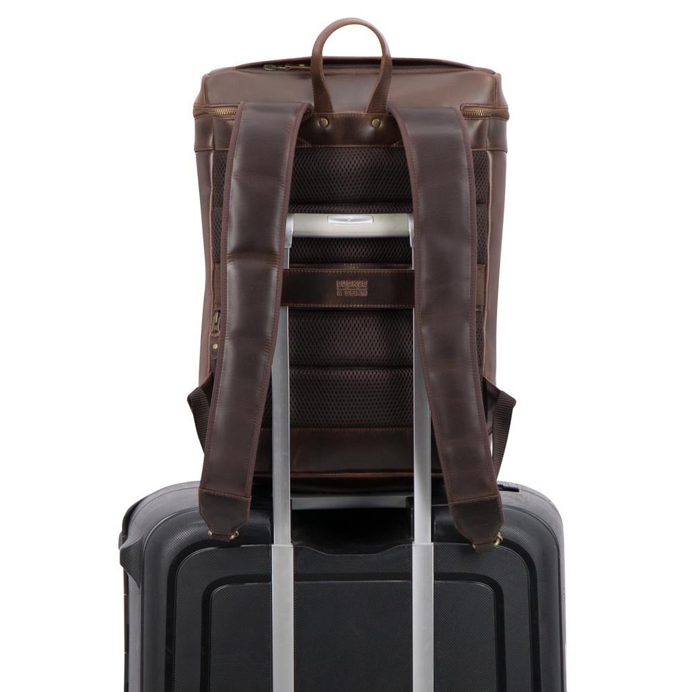 Buckle & Seam Leder Rucksack Siwa Dots