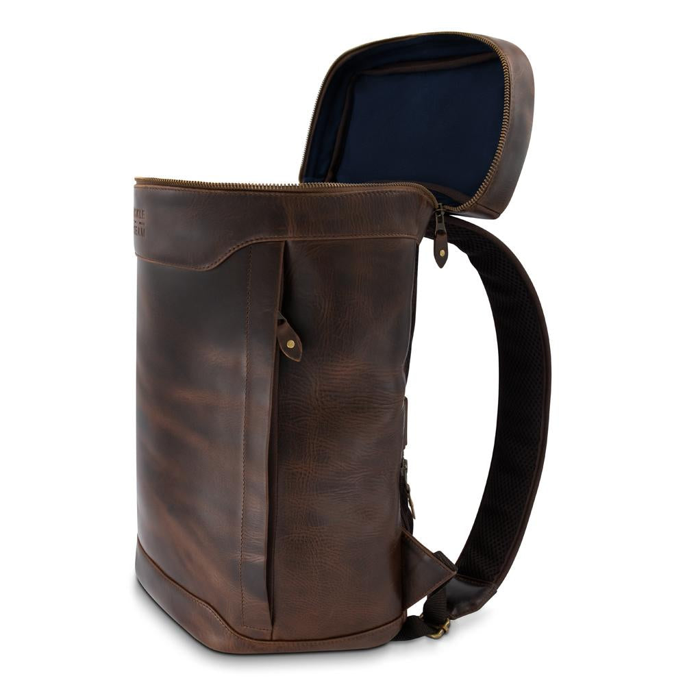 Buckle & Seam Leder Rucksack Siwa Dots