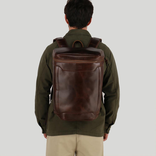 Buckle & Seam Leder Rucksack Siwa Dots