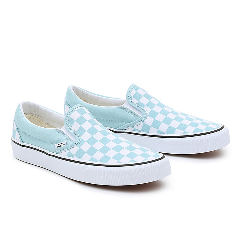 Vans UA Classic Slip-On COLOR THEORY CHECKERBOARD CANAL BLUE
