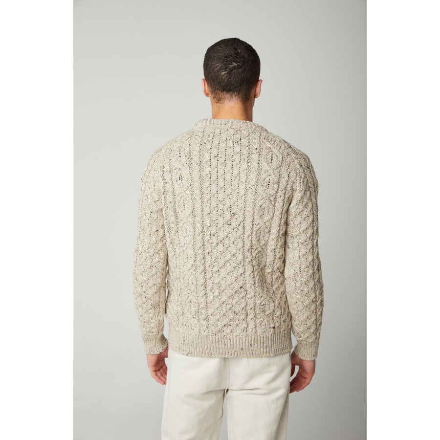 Peregrine Men Hudson Aran jumper