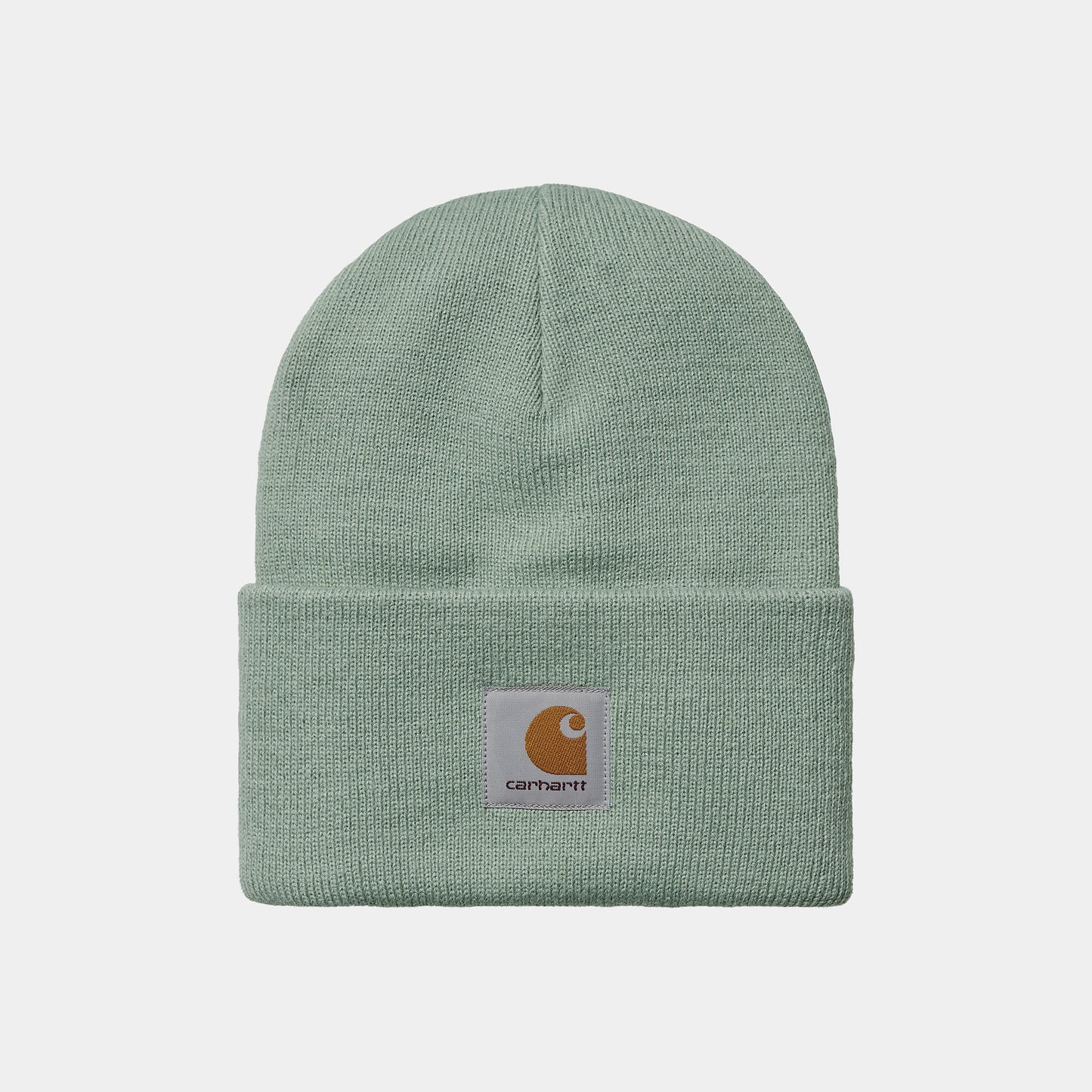 Carhartt Acrylic Watch Hat mit Carhartt Logo vorne drauf in Mint.