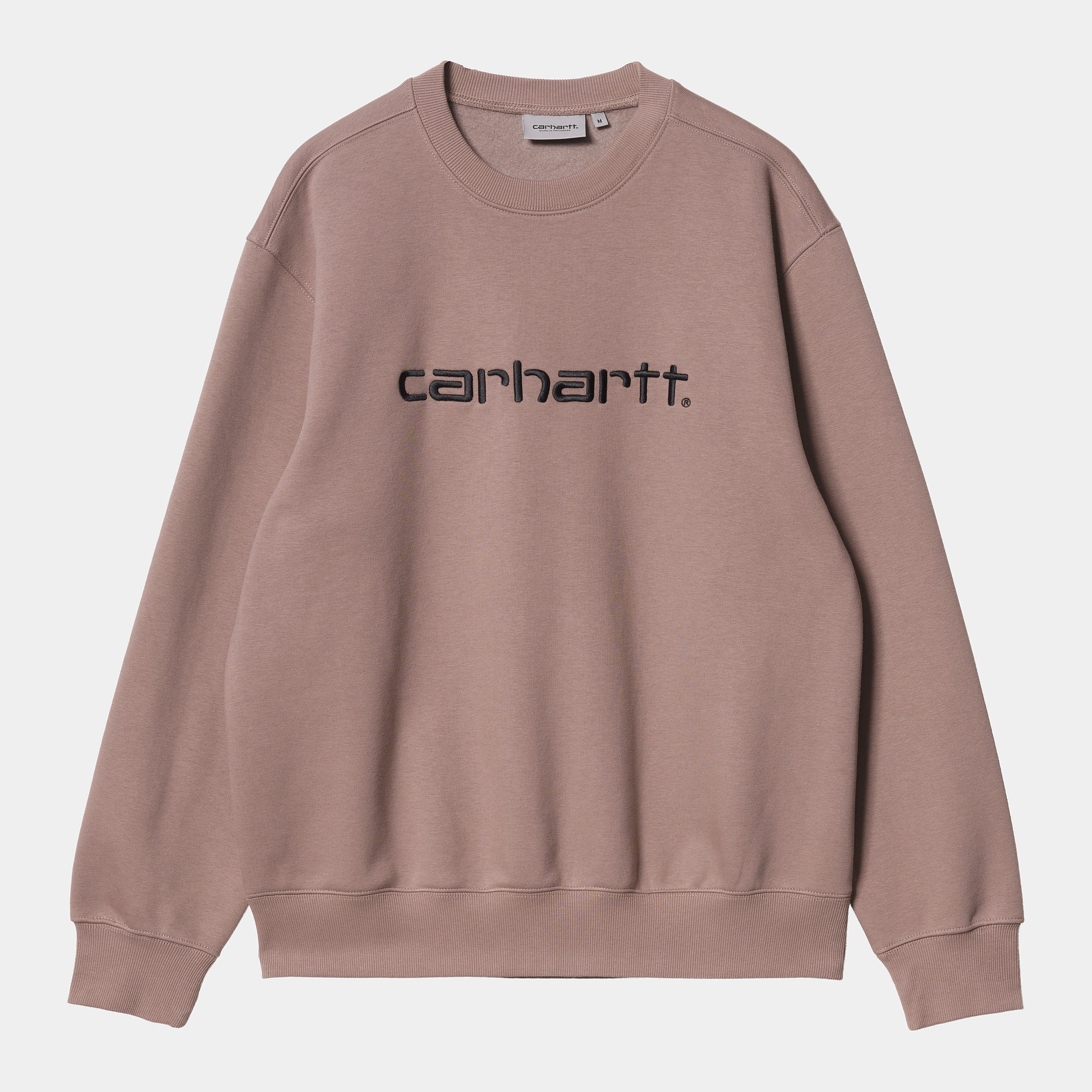 Carhartt WIP Carhartt Sweat 58/42 % Cotton/Polyester Earthy Pink / Black