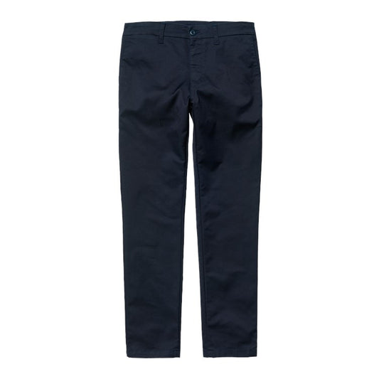Carhartt WIP SID PANT LAMAR TWILL – DARK NAVY