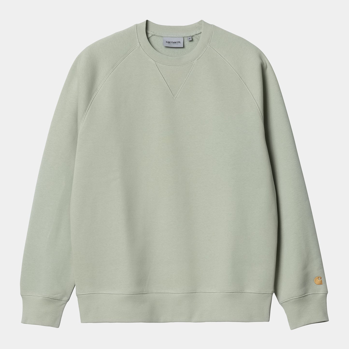 Carhartt WIP Chase Sweat in Agave/Gold