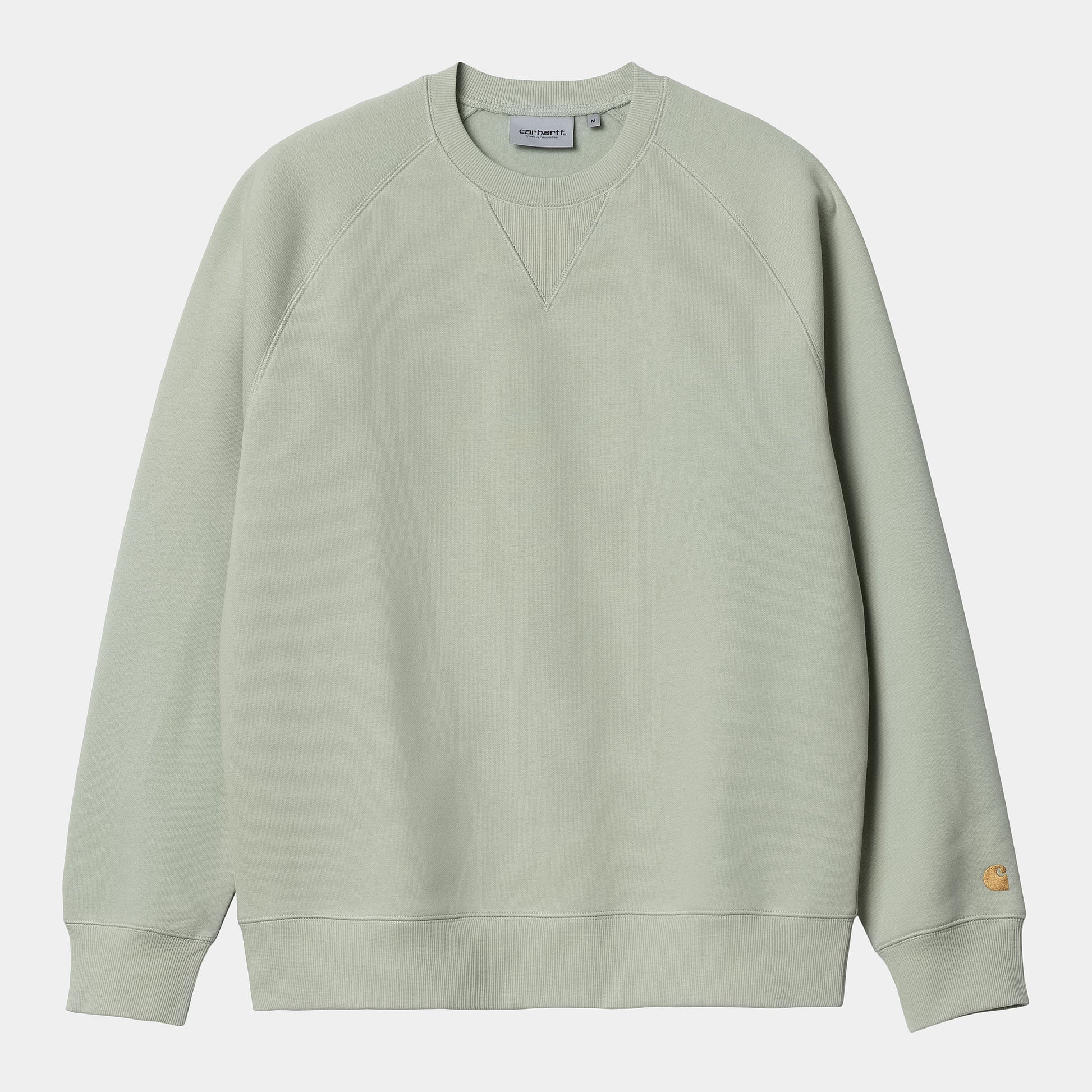 Carhartt WIP Chase Sweat in Agave/Gold