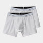 Carhartt WIP Cotton Trunks in Ash Heather + Ash Heather