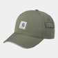 flach geschnittene cap mit offenen Verschluss aus Ripstop material in olive green