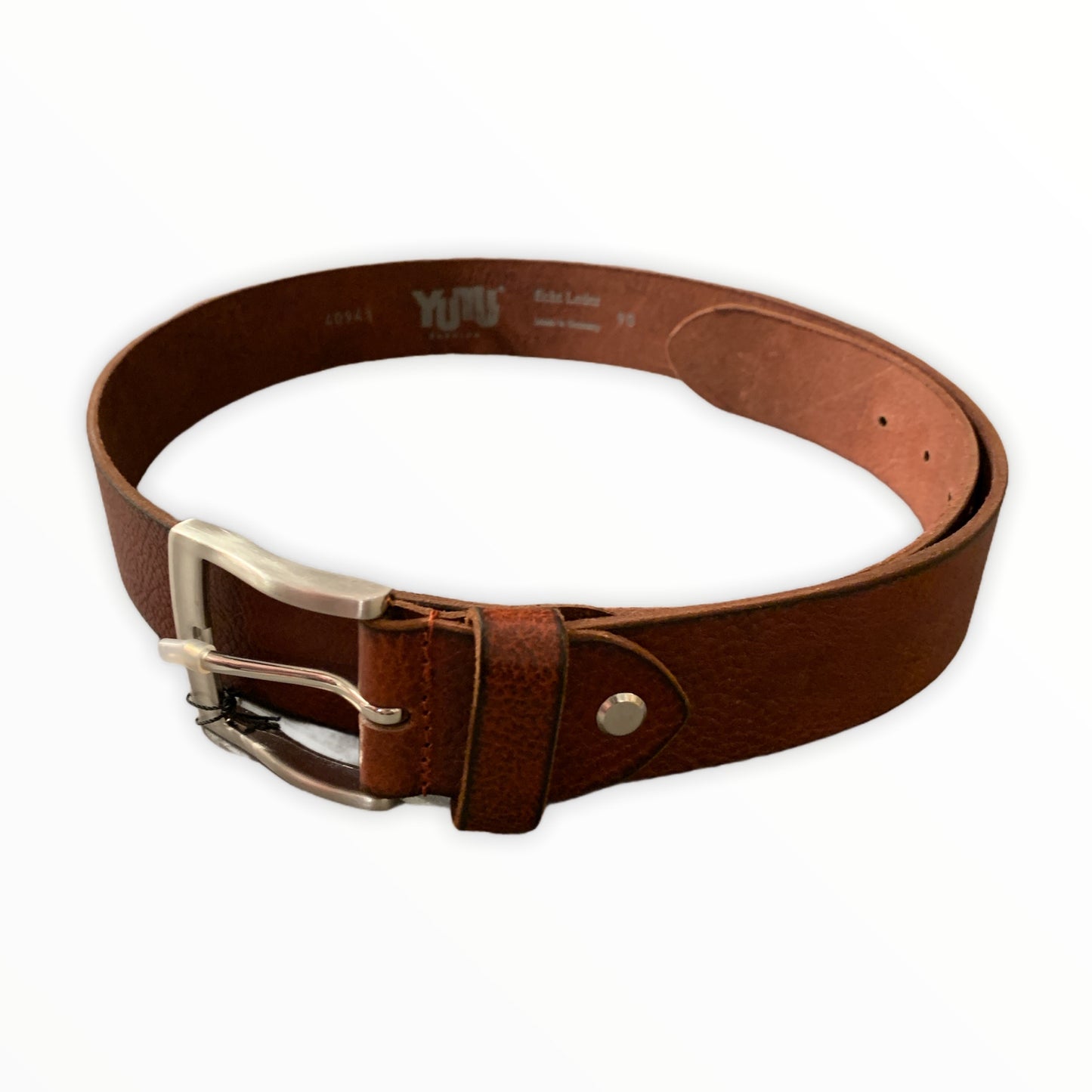 Yutu Ledergürtel BRAUN/ RUST