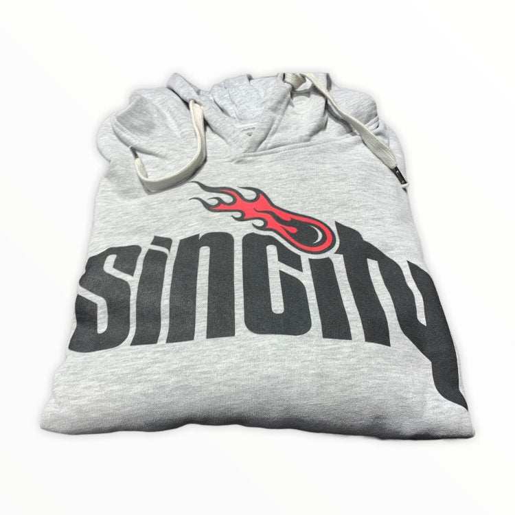 Sincity Logo Hood in heather grey