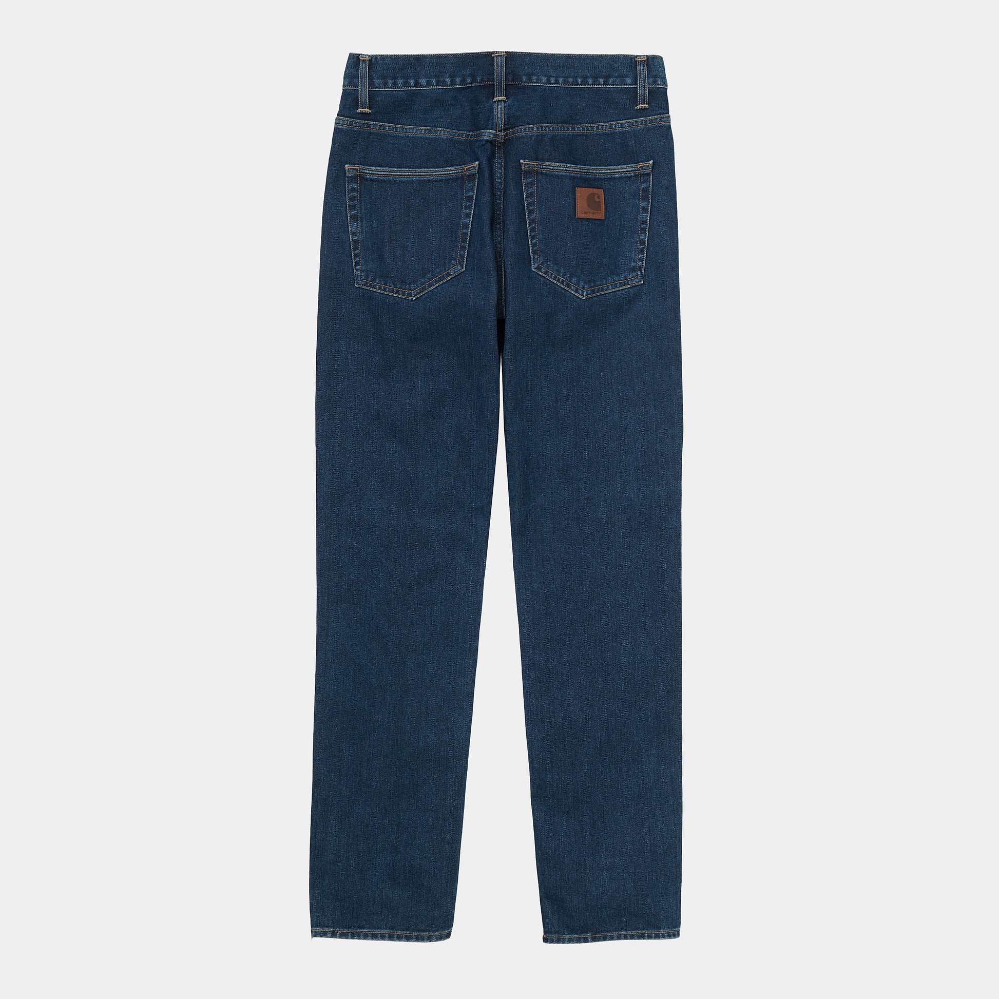 Carhartt WIP Klondike Pant Organic Maitland Denim stone washed in Blue Stone washed