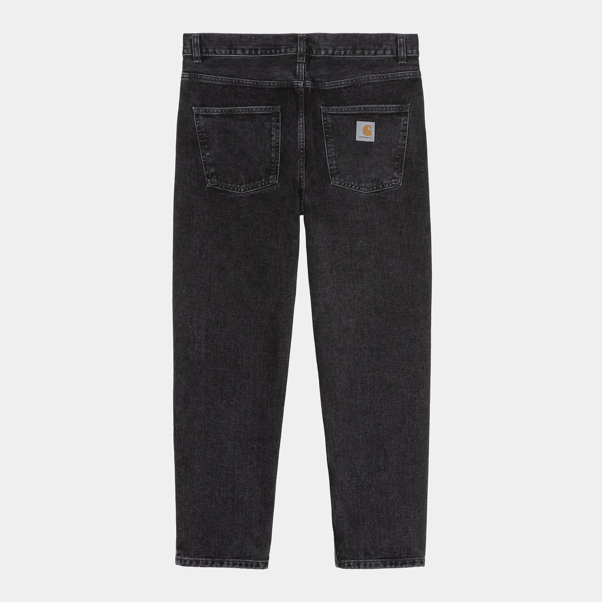 Carhartt WIP Newel Pant Organic Maitland Denim stone washed in Schwarz