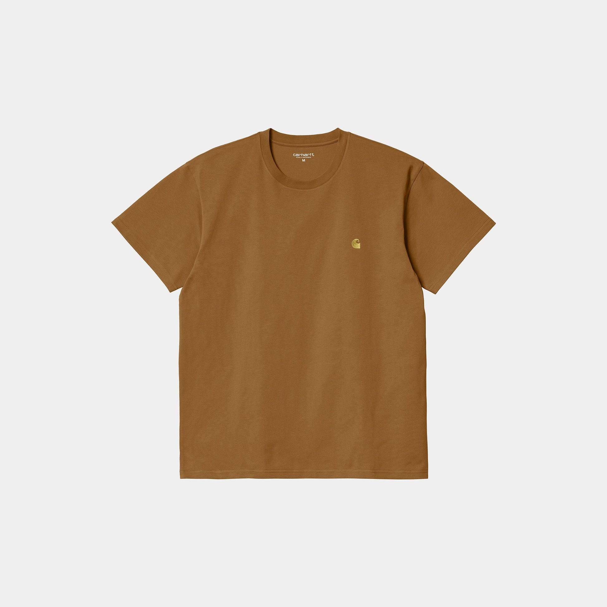 Carhartt WIP S/S Chase T-Shirt in Hamilton Brown