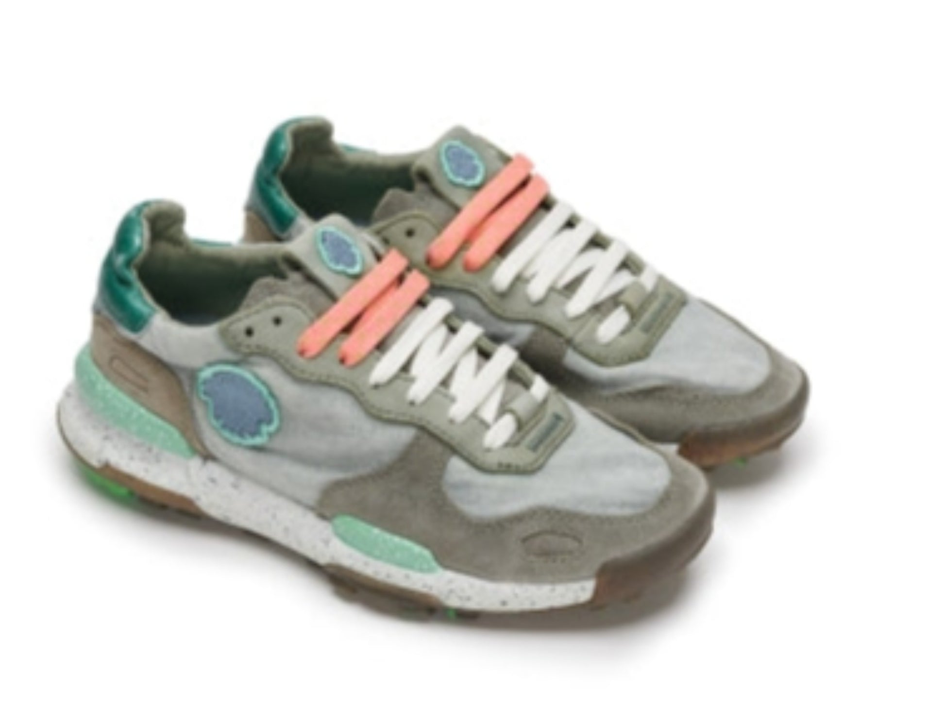 Satorisan Chacrona Schuhe in Leinen Vergri Look