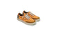 Satorisan Reiwa Gaia Schuhe in Farbe Cibolde Gold, Braun, Orange.