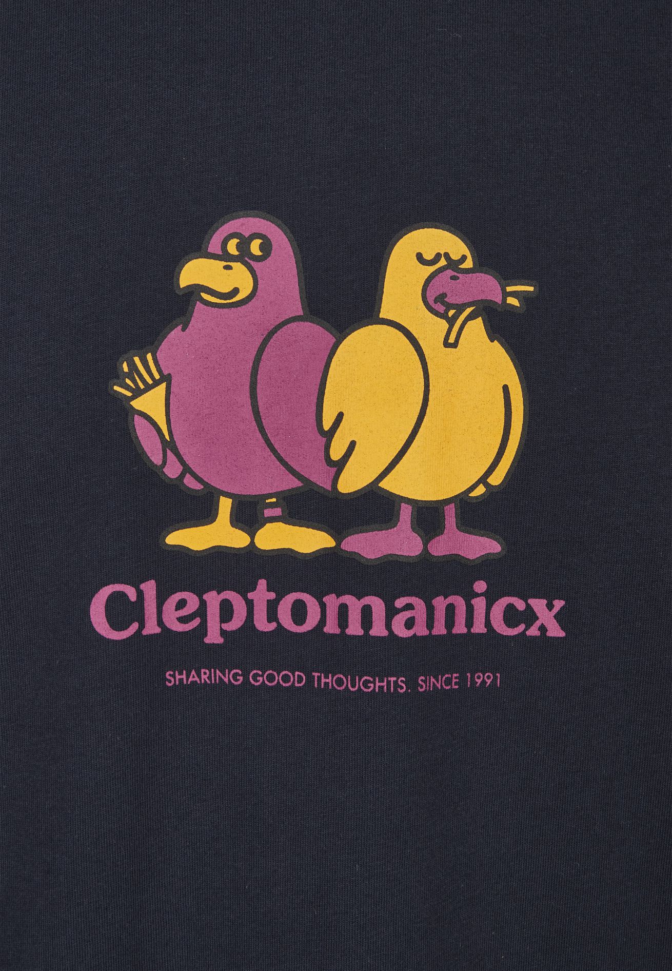 Cleptomanicx Men T-Shirt "Sharing is Caring"