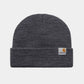 Carhartt WIP Stratus Hat Low in Dark Grey Heather