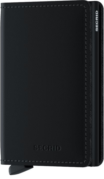 SECRID SLIMWALLET MATTE in Schwarz