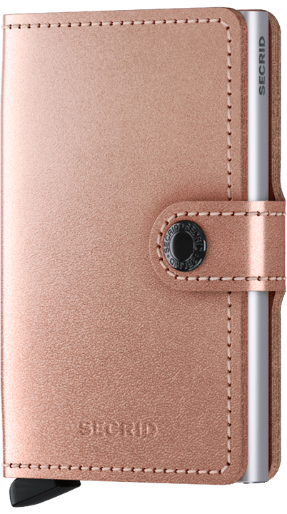 SECRID MINIWALLET METALLIC in Rose