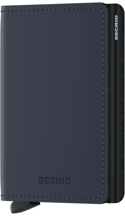 SECRID SLIMWALLET MATTE in Nightblue