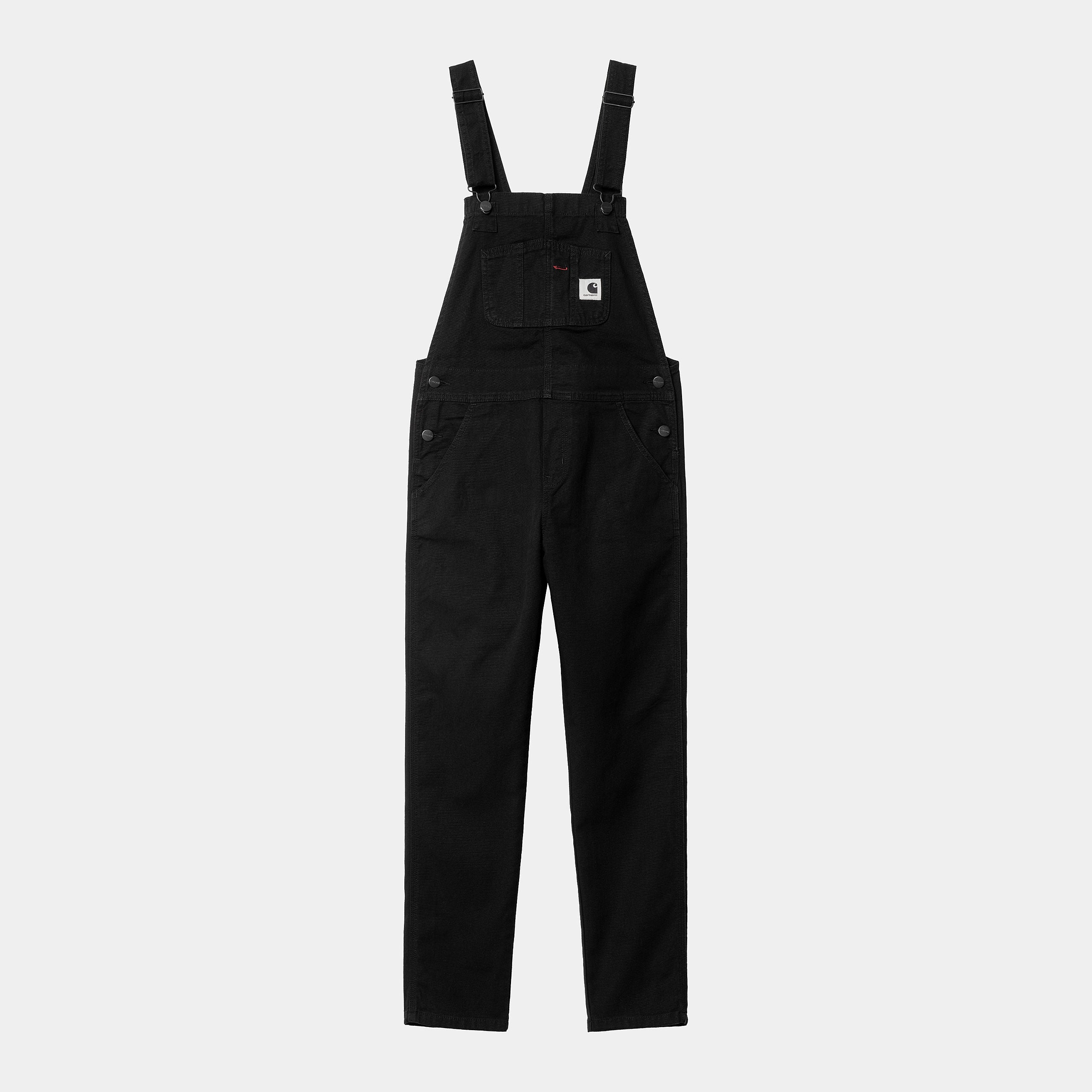 Carhartt WIP   W' Bib Overall Straight Hudson Stretch Canvas