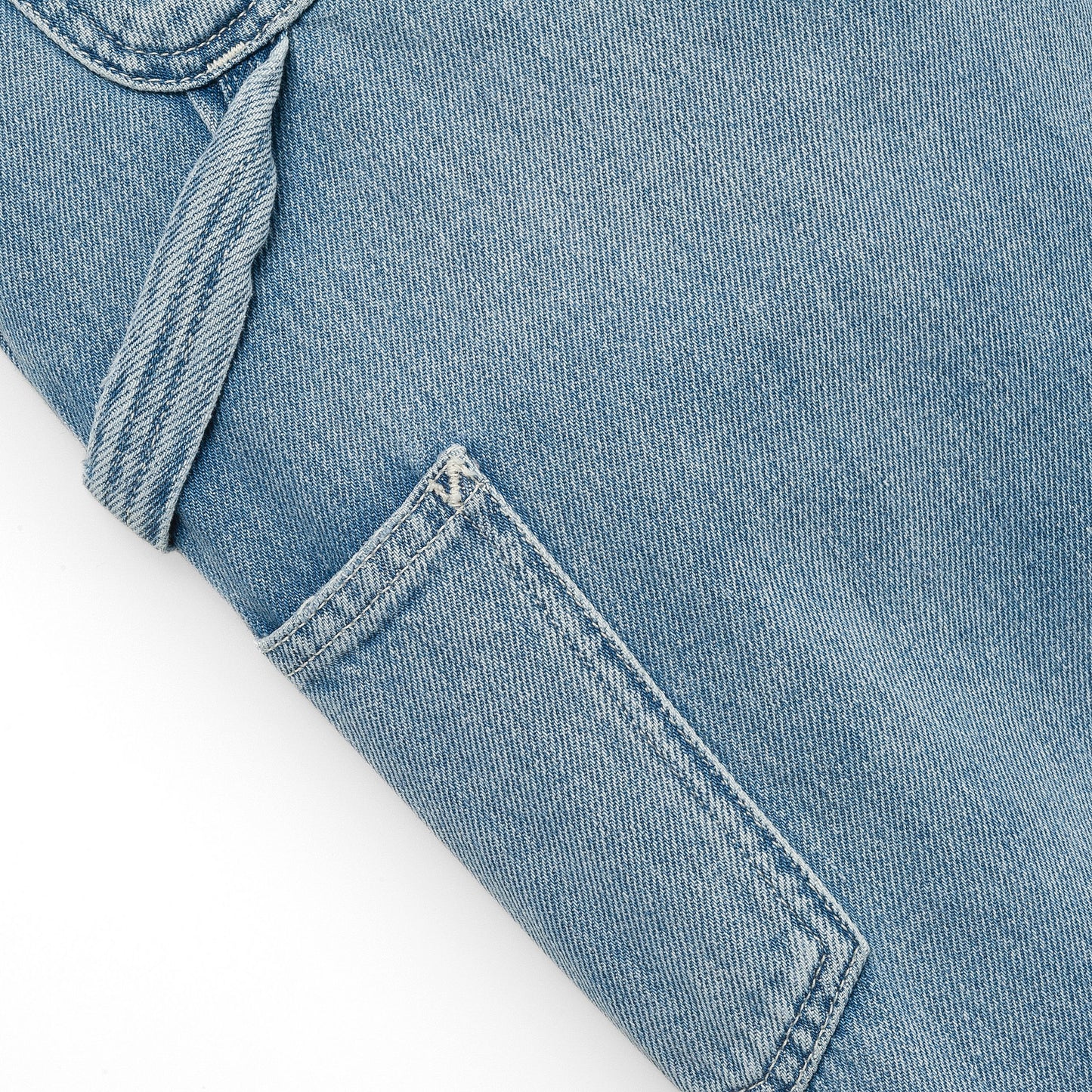 Carhartt WIP W' Pierce Pant 100 % Cotton Blue light stone washed