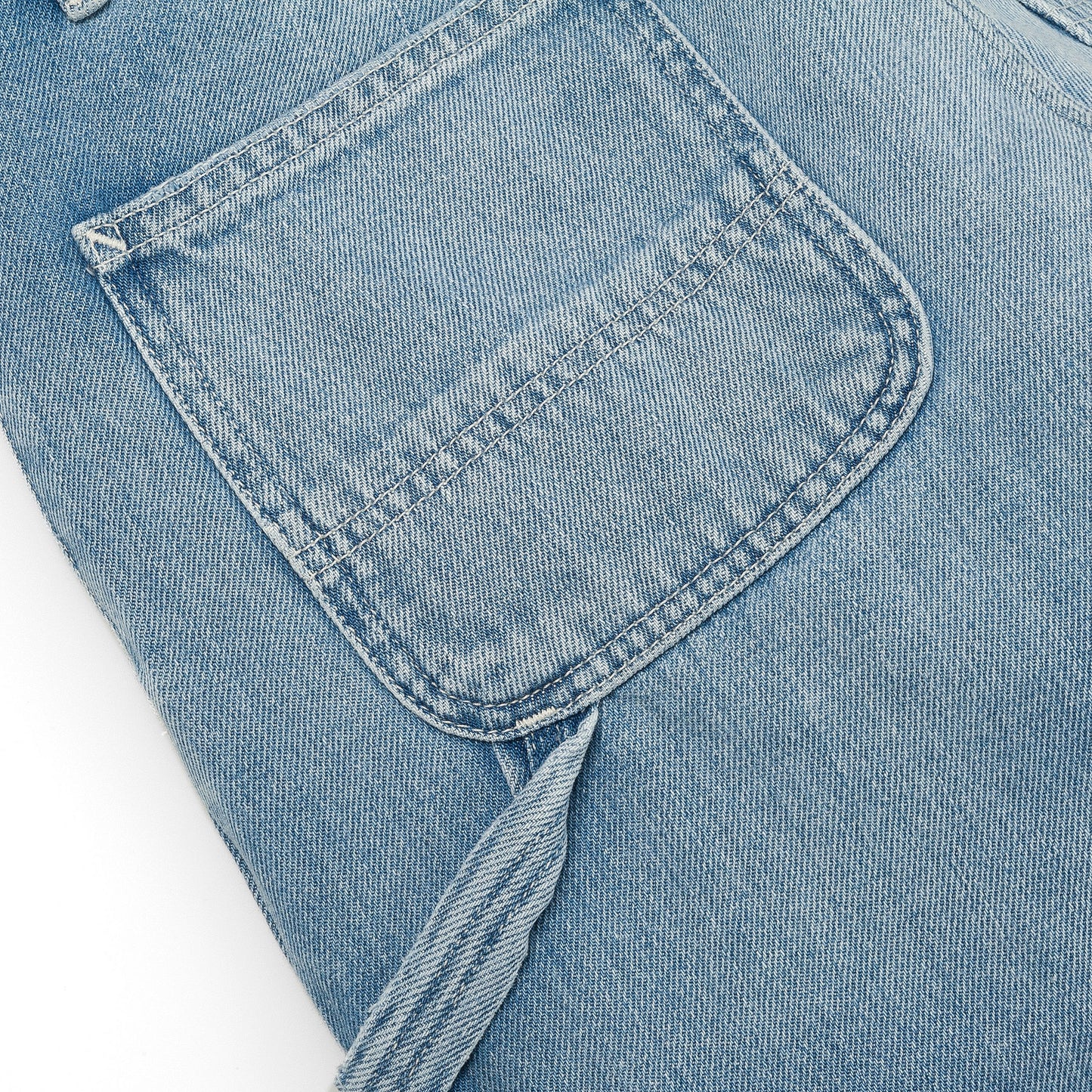 Carhartt WIP W' Pierce Pant 100 % Cotton Blue light stone washed