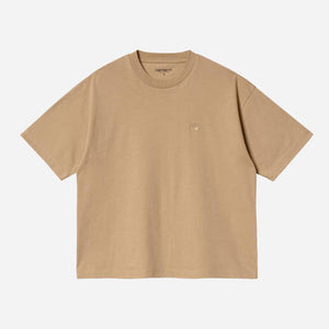 Carhartt WIP W' S/S Chester T-Shirt Dusty Heather Brown